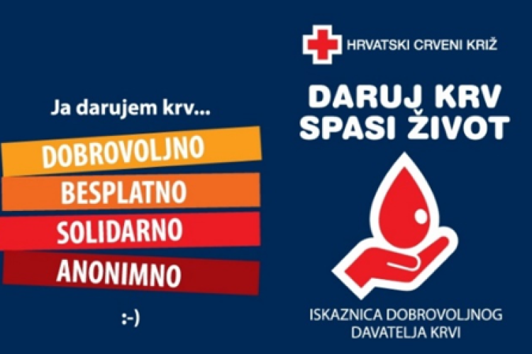 Pozivamo Vas – dvije akcije dobrovoljnog davanja krvi u Novom Marofu u ožujku