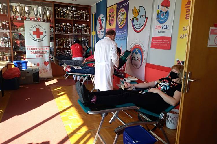 Održane prve ovogodišnje akcije dobrovoljnog davanja krvi u Novom Marofu – prikupljeno 109 doza krvi