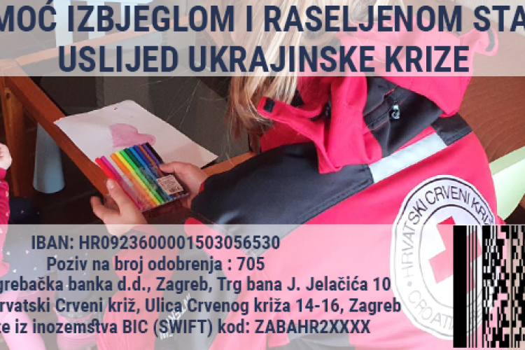 Apel za pomoć izbjeglom i raseljenom stanovništvu uslijed ukrajinske krize