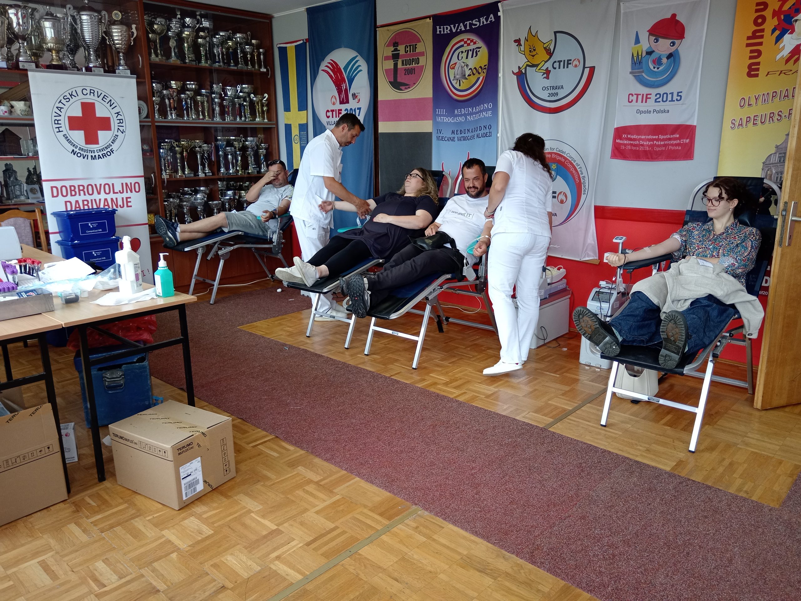 Na ljetnim akcijama dobrovoljnog davanja krvi u Novom Marofu prikupljena 91 doza krvi