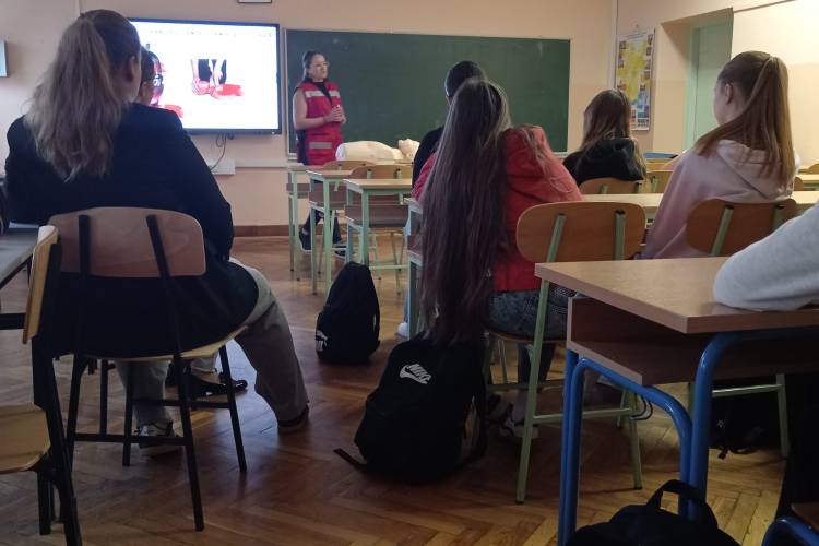 Edukacija iz prve pomoći za srednjoškolce